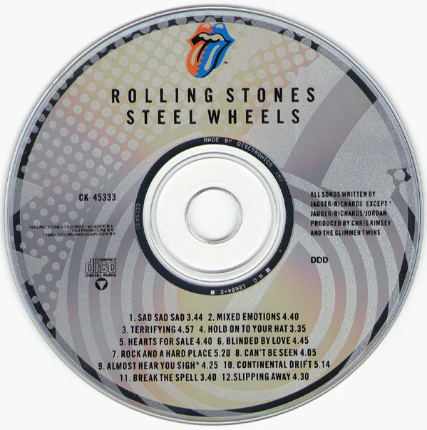 The Rolling Stones - Steel Wheels (CD) - Image 3
