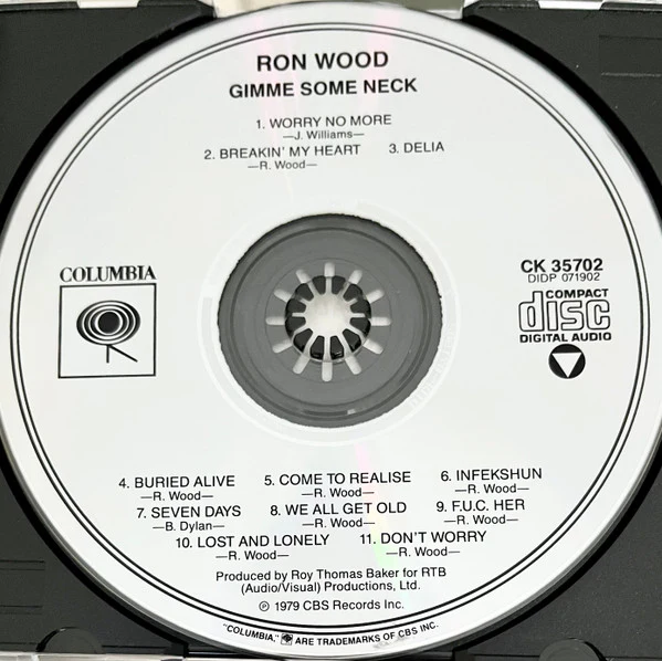 Ron Wood - Gimme Some Neck (CD) - Image 3