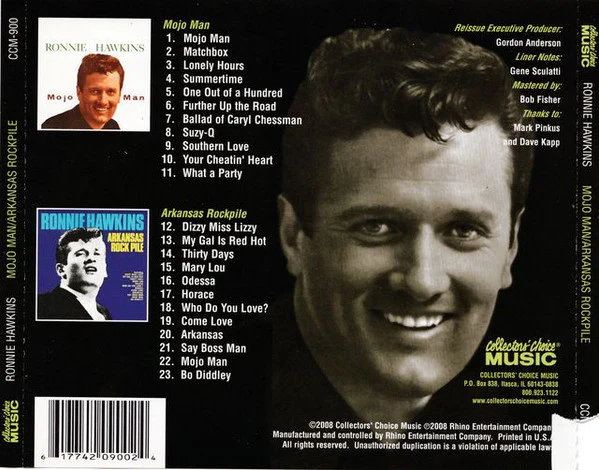 Ronnie Hawkins - Mojo Man - Arkansas Rockpile (CD) - Image 2