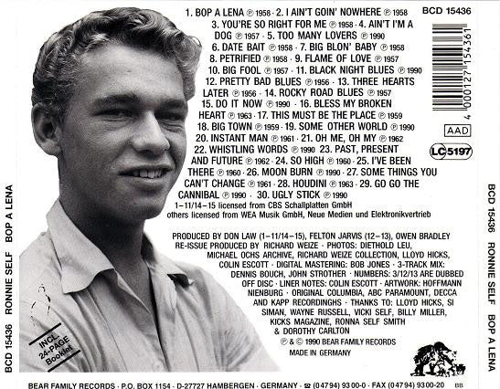Ronnie Self - Bop-A-Lena (CD) - Image 2