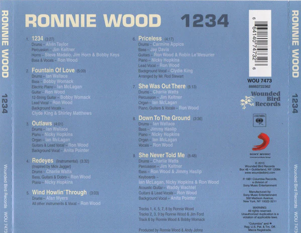 Ron Wood - 1234 (CD) - Image 2