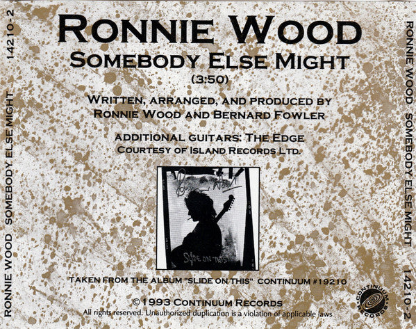 Ron Wood - Somebody Else Might (CD) - Image 3
