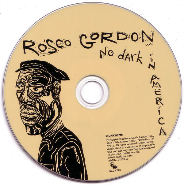 Rosco Gordon - No Dark In America (CD) - Image 3