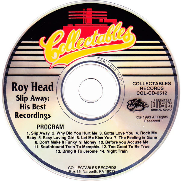 Roy Head - Slip Away: His Best Recordings (CD) - Image 3