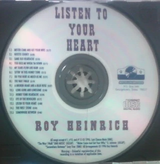 Roy Heinrich - Listen To Your Heart (CD) - Image 3