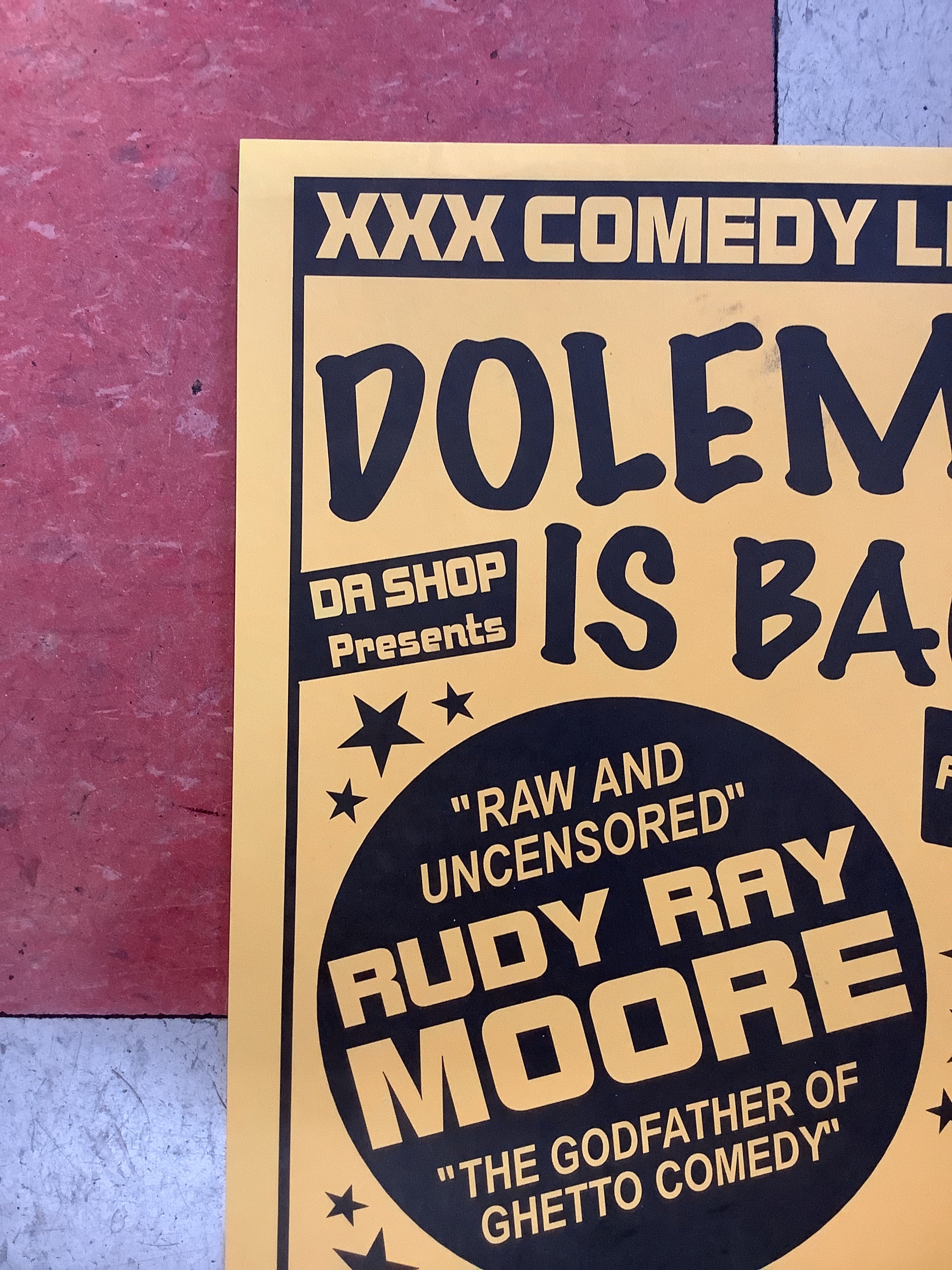 Rudy Ray Moore at Carver Center - 1997 (Poster) - Image 2