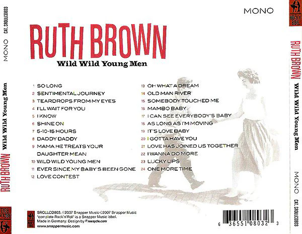 Ruth Brown - Wild Wild Young Men (CD) - Image 2
