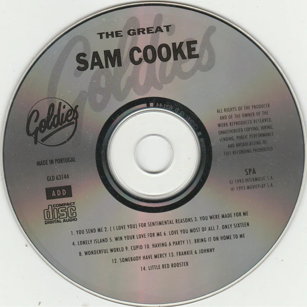 Sam Cooke - The Great Sam Cooke (CD) - Image 3