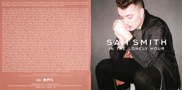 Sam Smith  - In The Lonely Hour (CD) - Image 4