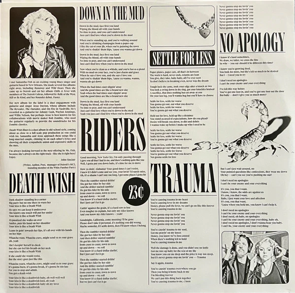 Samantha Fish & Jesse Dayton - Death Wish Blues (Vinyl) - Image 3