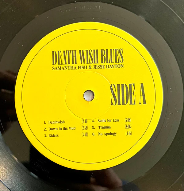 Samantha Fish & Jesse Dayton - Death Wish Blues (Vinyl) - Image 5