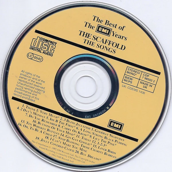 Scaffold - The Best Of The EMI Years (CD) - Image 2