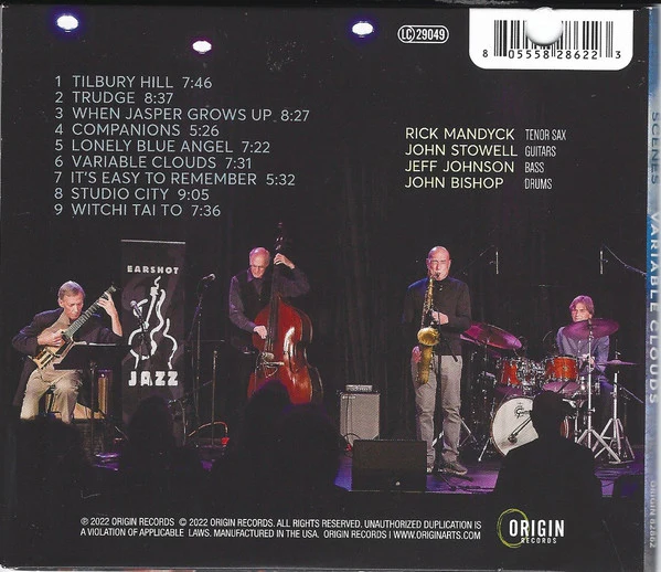 Scenes  - Variable Clouds (Live At The Earshot Jazz Festival) (CD) - Image 2