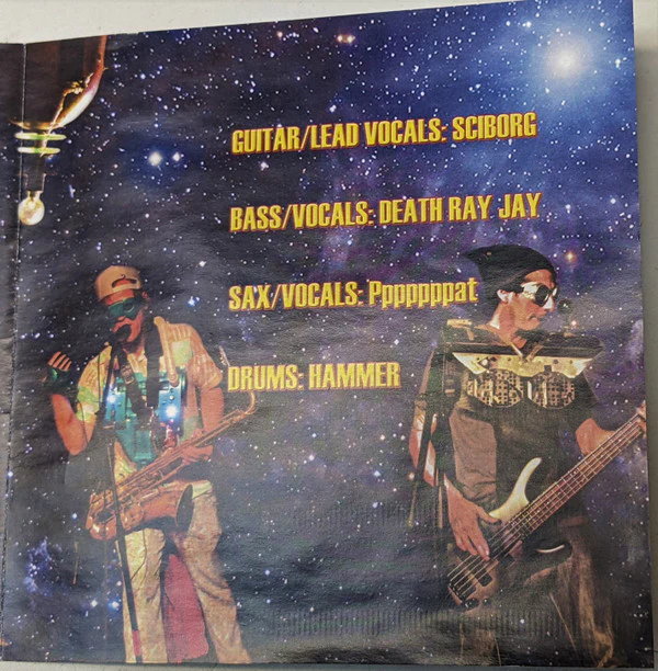 Sciborg And The Robopimps - Hot Bootie on the Space Train - Live in the Studio (CD) - Image 3