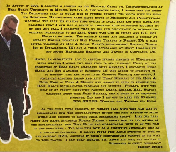 Scissormen  - Big Shoes: Walking And Talking The Blues (CD) - Image 5