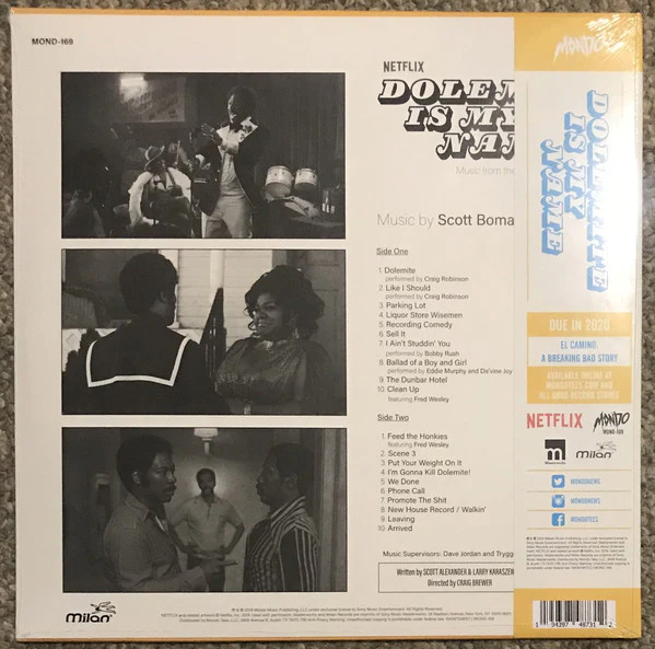 Scott Bomar - Dolemite Is My Name (Music From The Netflix Film) (Vinyl) - Image 2