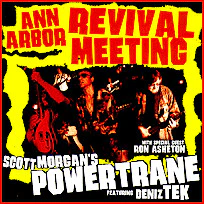 Powertrane Featuring Deniz Tek With Special Guest Ron Asheton - Ann Arbor Revival Meeting (CD)
