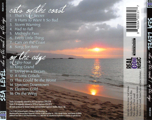 Sea Level - Cats On The Coast / On The Edge (CD) - Image 2
