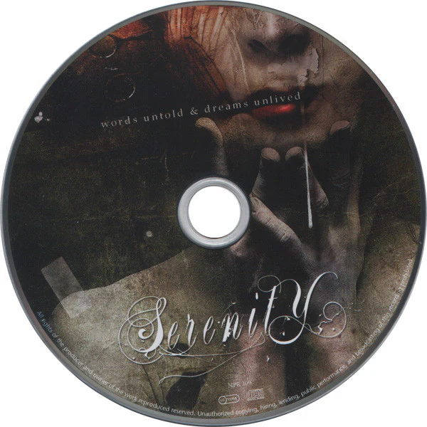 Serenity  - Words Untold & Dreams Unlived (CD) - Image 5