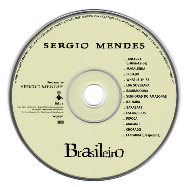 Sérgio Mendes - Brasileiro (CD) - Image 3