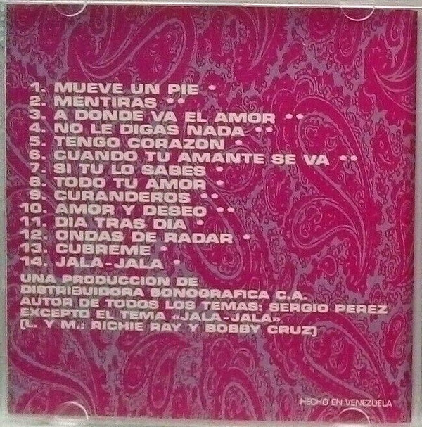 Sergio Pérez  - Sergio En Uno - Grandes Exitos De Sergio Perez (CD) - Image 2