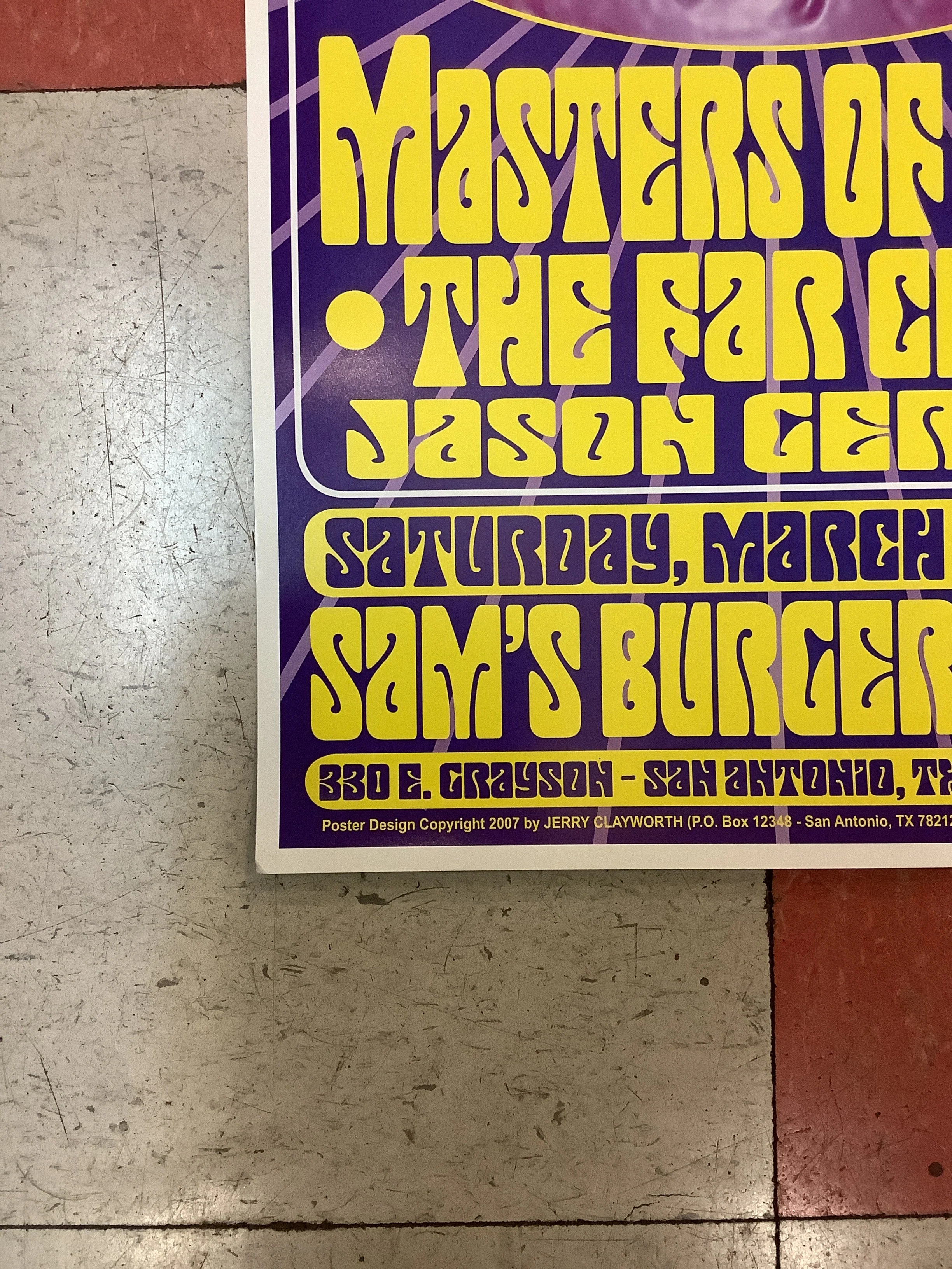 Shandon Sahm at Sam's Burger Joint - 2007 (Poster) - Image 5
