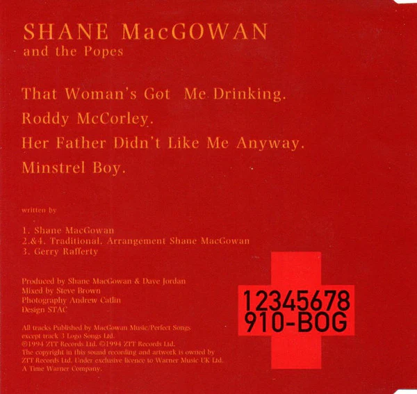Shane MacGowan - That Woman's Got Me Drinking (CD) - Image 3