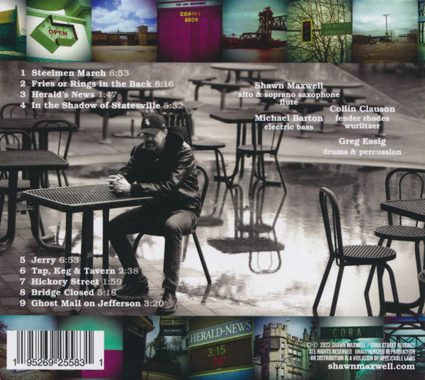 Shawn Maxwell - J Town Suite (CD) - Image 2