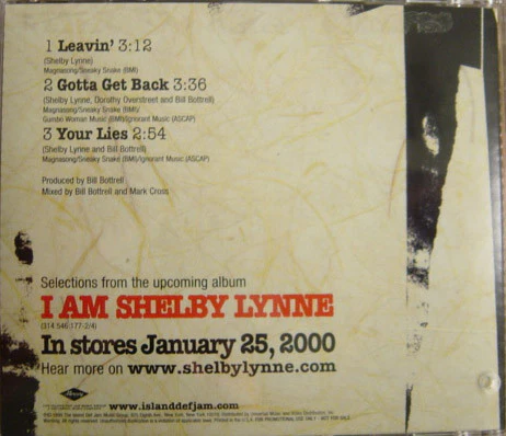 Shelby Lynne - I Am Shelby Lynne (CD) - Image 2