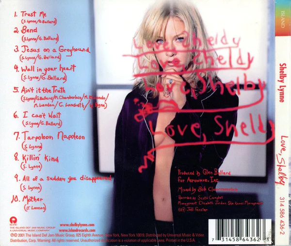 Shelby Lynne - Love, Shelby (CD) - Image 2