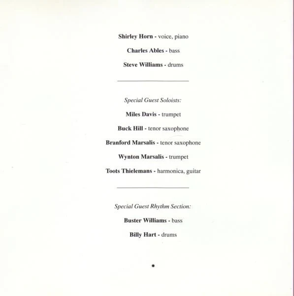 Shirley Horn - You Won't Forget Me (CD) - Image 5