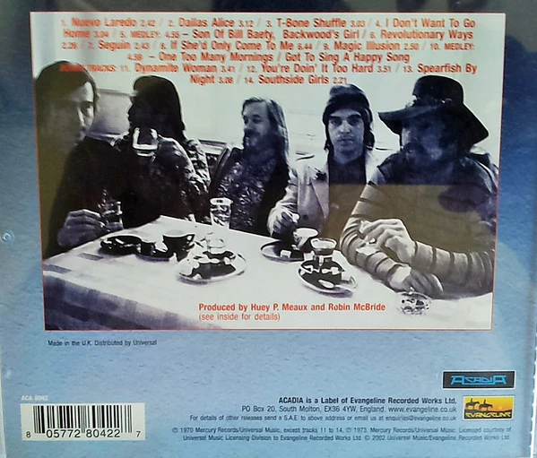 Sir Douglas Quintet - Together After Five (CD) - Image 3