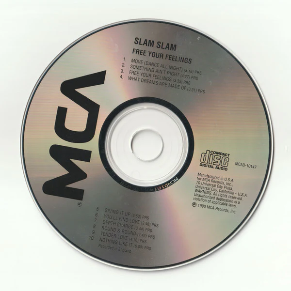 Slam Slam Featuring Dee C. Lee - Free Your  Feelings (CD) - Image 2