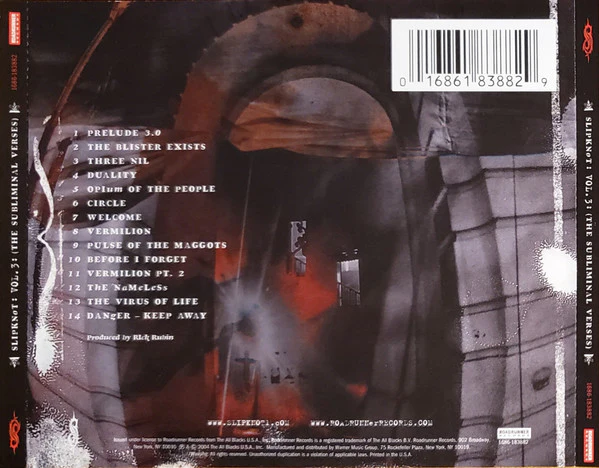 Slipknot - Vol. 3: (The Subliminal Verses) (CD) - Image 2