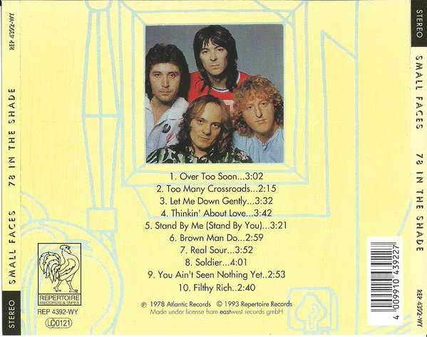 Small Faces - 78 In The Shade (CD) - Image 3