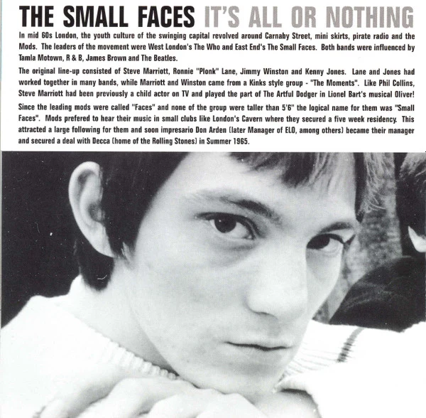 Small Faces - It's All Or Nothing (CD) - Image 5