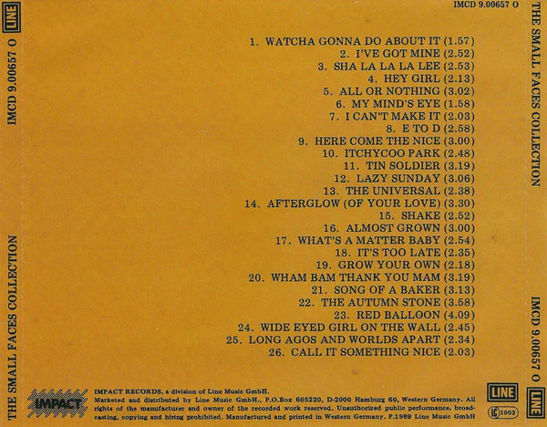 Small Faces - The Small Faces Collection (CD) - Image 2