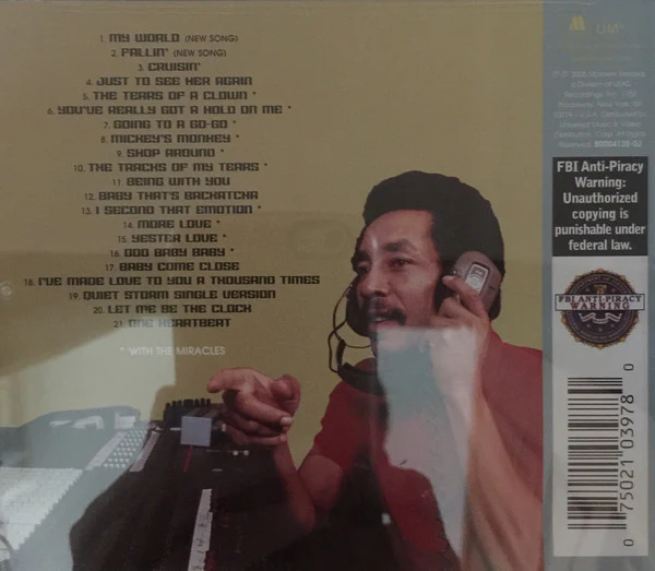 Smokey Robinson - My World The Definitive Collection (CD) - Image 2