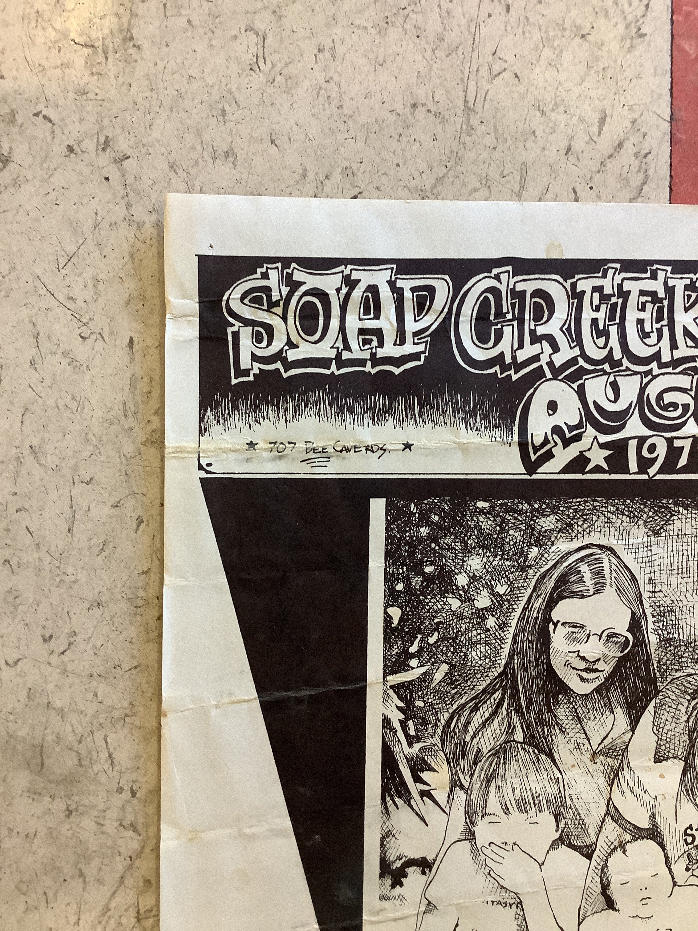 Soap Creek Saloon August Calendar - 1977 (Poster) - Image 2