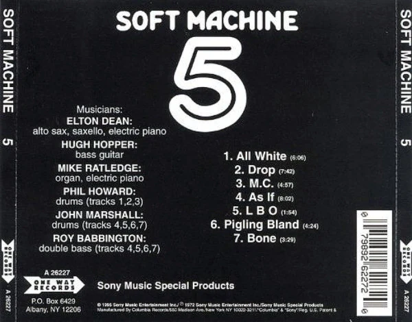 Soft Machine - Fifth (CD) - Image 2