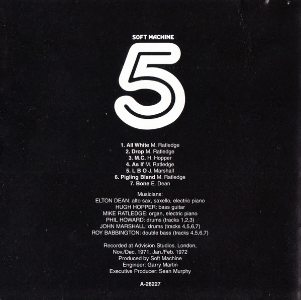 Soft Machine - Fifth (CD) - Image 4