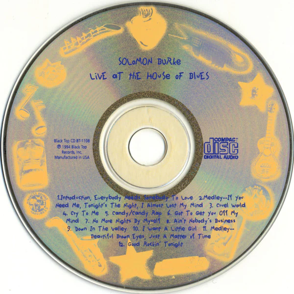Solomon Burke And The Souls Alive Orchestra - Live At The House Of Blues (CD) - Image 3