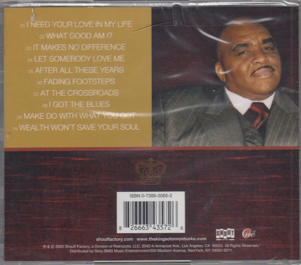 Solomon Burke - Make Do With What You Got (CD) - Image 2