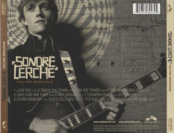 Sondre Lerche - Two Way Monologue (CD) - Image 2