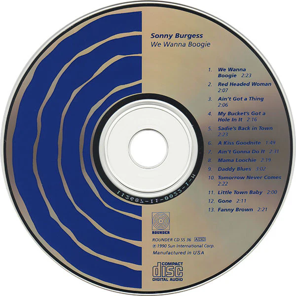 Sonny Burgess - We Wanna Boogie (CD) - Image 3