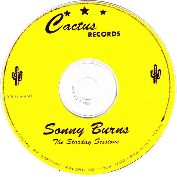 Sonny Burns - The Starday Recordings (CDr) - Image 3