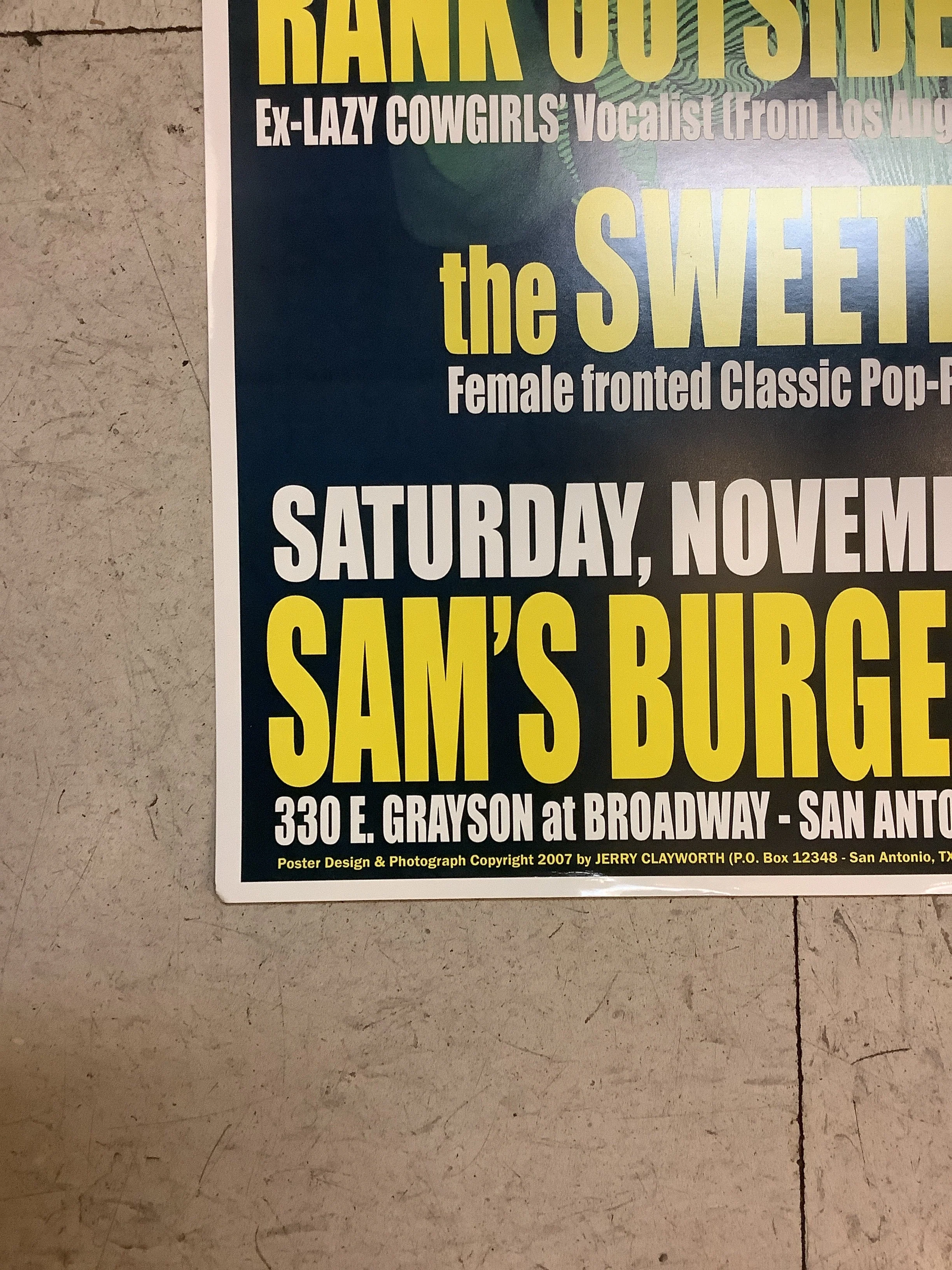Sons of Hercules at Sam's Burger Joint - 2007 (Poster) - Image 5