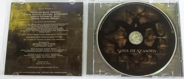 Sons Of Seasons - Gods Of Vermin (CD) - Image 3