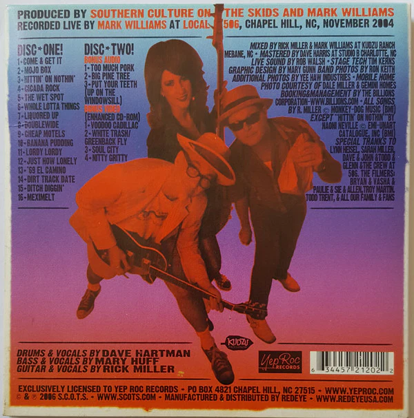Southern Culture On The Skids - DoubleWide And Live (CD) - Image 2