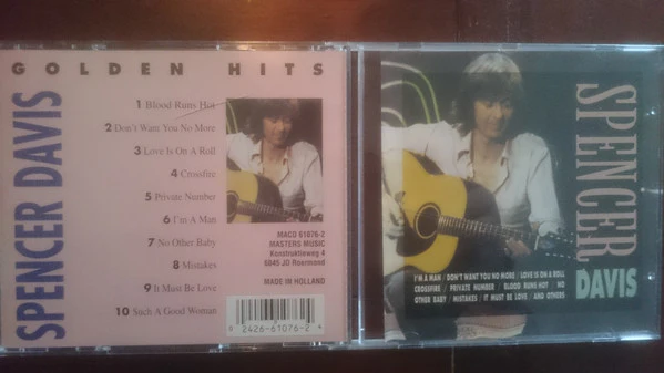 Spencer Davis - Golden Hits (CD)